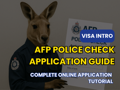 Australia 485 Visa AFP Police Check – Process, Fees, FAQs